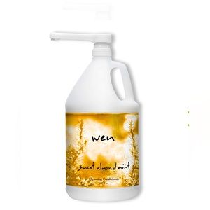 WEN - Cleansing Conditioner for Hair - 1 Gallon - Sweet Almond Mint Scent